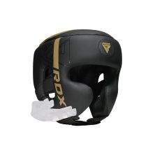 Боксерський шолом RDX F6 Kara Matte Golden S (HGR-F6MGL-S)