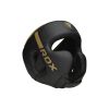Боксерский шлем RDX F6 Kara Matte Golden S (HGR-F6MGL-S) - Изображение 1