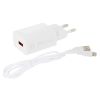 Зарядное устройство Denmen 1xUSB 2.4A + cable USB to Lightning white (DC01L-WH) - Изображение 3