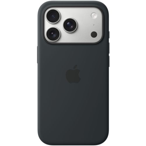 Чохол до мобільного телефона Apple iPhone 17 Pro Silicone with MagSafe Black Model A3559 (MGFK4ZM/A)