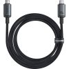 Дата кабель USB-C to USB-C 1.5m 100W USB3.2 20Gb black Baseus (P10318204111-00) - Зображення 1
