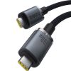 Дата кабель USB-C to USB-C 1.5m 100W USB3.2 20Gb black Baseus (P10318204111-00) - Зображення 2
