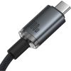 Дата кабель USB-C to USB-C 1.5m 100W USB3.2 20Gb black Baseus (P10318204111-00) - Зображення 3