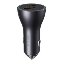 Зарядний пристрій Baseus 1xUSB + 2xUSB-C 65W Golden Contactor Pro dark gray (CGJP010013) Зарядний пристрій Baseus 1xUSB + 2xUSB-C 65W Golden Contactor Pro dark gray (CGJP010013)