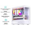 Корпус для ПК JONSBO D200 White - Зображення 3