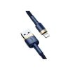 Дата кабель USB 2.0 AM to Lightning 2.0m 1.5A Cafule gold+blue Baseus (CALKLF-CV3) - Изображение 2