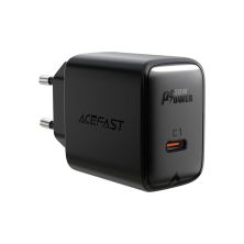 Зарядное устройство Acefast 1xUSB-C PD20W A1 black (6974316280033)