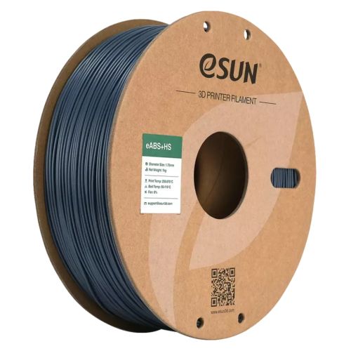 Пластик для 3D-принтера eSUN eABS-HIGH SPEED 1кг, 1.75мм, GREY (EABS+HS-P175H1)
