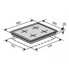 Варочна поверхня Ventolux HG640-C1 CEST (BLACK) - Зображення 1