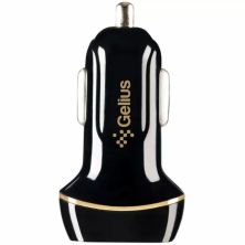 Зарядний пристрій Gelius Ultra Voyager GU-CC02 2USB 2.4A Black (00000077718)