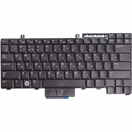 Клавиатура ноутбука Dell Latitude E6400/E550 черн (KB310732)