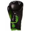 Боксерські рукавички PowerPlay 3018 10oz Black/Green (PP_3018_10oz_Black/Green) - Зображення 2