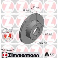 Тормозной диск ZIMMERMANN 150.3424.20