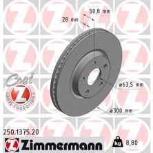 Тормозной диск ZIMMERMANN 250.1375.20