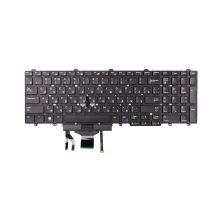 Клавиатура ноутбука Dell Latitude E5550/E5570 черн (KB312955)