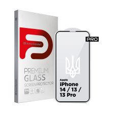 Стекло защитное Armorstandart Pro 3D LE Apple iPhone 14 / 13 / 13 Pro Black (ARM65654)