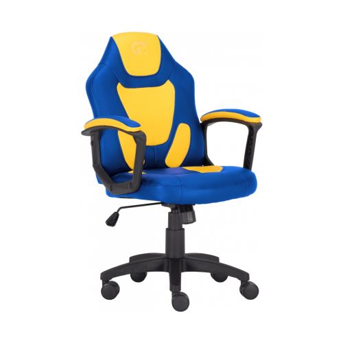 Кресло игровое GT Racer X-1414 Blue/Yellow
