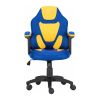 Крісло ігрове GT Racer X-1414 Blue/Yellow - Зображення 1