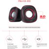 Акустична система Piko GS-202 USB Black-Red (1283126489457) - Зображення 2