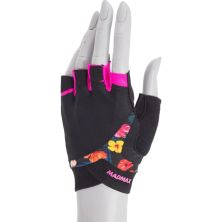Перчатки для фитнеса MadMax MFG-770 Flower Power Gloves Black/Pink XS (MFG-770_XS)