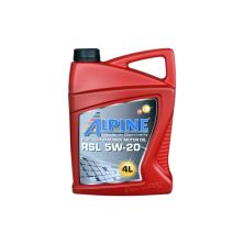 Моторное масло Alpine 5W-20 RSL 4л (0155-4)