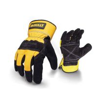 Защитные перчатки DeWALT разм. L/9, с кожаной ладонью и пальцами (DPG41L)