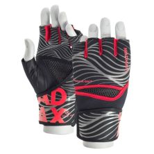 Бинти-рукавиці MadMax MFG-906 Maxgel Fighting Gloves Black/Red (MBF-906-RED)