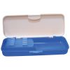 Пенал Cool For School Пластиковий із застібкою Синій 8012 (CF85994) - Зображення 1