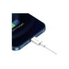 Дата кабель USB 2.0 AM to Lightning 0.25m Superior Fast Charging 2.4A white Baseus (CALYS-02) - Изображение 3