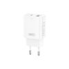 Зарядний пристрій XO L130 USB-C PD30W + USB-A QC3.0 White (L130.white) - Зображення 2
