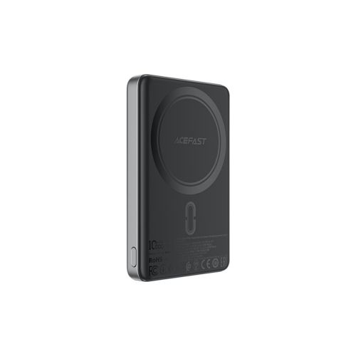 Батарея универсальная Acefast Magnetic Wireless 10000mAh 20W PD, QC/3.0, QI 15W, M12 Black (6974316283393)