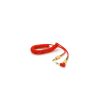 Кабель мультимедийный 3.5mm M to 3.5mm M 1.5m 90° corner red Voltronic (YT-AUXSGJ(M)/(M)-1.5-R) - Изображение 1