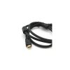Кабель мультимедійний HDMI M to HDMI M 1.0m V1.4 4K black Ritar (HDMI(M)/(M)V1.4-1m-348P) - Зображення 2