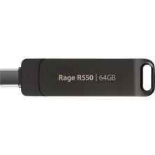 USB флеш накопитель Patriot 64GB Rage R550 Matte Black USB/Type-C 3.2 (PE64GR550DSAD) USB флеш накопитель Patriot 64GB Rage R550 Matte Black USB/Type-C 3.2 (PE64GR550DSAD)
