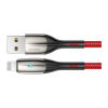 Дата кабель USB 2.0 AM to Lightning 2.0m 2.4A red Baseus (CALSP-C09) - Изображение 1