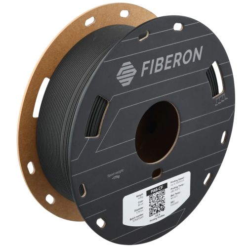 Пластик для 3D-принтера Polymaker Fiberon PA6-CF20 1,75mm BLACK 0,5kg (FG03001)