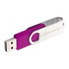 USB флеш накопичувач eXceleram 32GB P1 Series Silver/Purple USB 2.0 (EXP1U2SIPU32) - Зображення 4