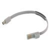 Дата кабель USB 2.0 AM to Type-C 0.2m grey Extradigital (KBU1779) - Зображення 1
