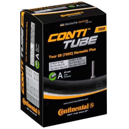 Велосипедна камера Continental Tour 28 Hermetic Plus 32-622 / 42-635 RE AV40mm (182101)