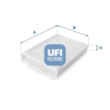 Фильтр салона UFI 53.107.00