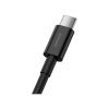 Дата кабель USB 2.0 AM to USB-C 2.0m 3A Black Baseus (CATYS-A01) - Зображення 1