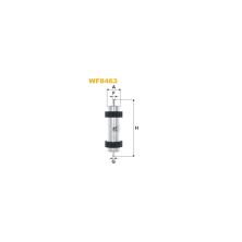 Фильтр топливный Wixfiltron WF8463