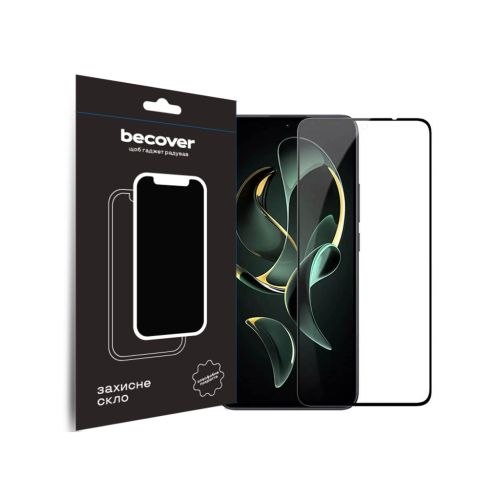 Стекло защитное BeCover Xiaomi 13T/13T Pro Black (710171)