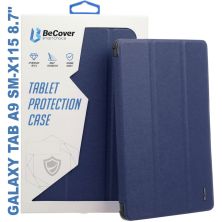 Чехол для планшета BeCover Soft Edge stylus holder Samsung Tab A9 SM-X115 8.7 Deep Blue (710356)