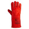 Защитные перчатки Sigma краги сварщика р10.5, класс АВ, длина 35см (красные) (9449341) - Изображение 1