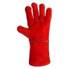 Захисні рукавички Sigma краги зварювальника р10.5, клас АВ, довжина 35см (червоні) (9449341) - Зображення 2