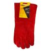 Захисні рукавички Sigma краги зварювальника р10.5, клас АВ, довжина 35см (червоні) (9449341) - Зображення 3