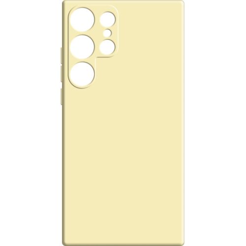 Чехол для мобильного телефона MAKE Samsung S24 Ultra Silicone Yellow (MCL-SS24UYE)