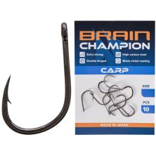 Крючок Brain fishing Champion Carp 6 (10 шт/уп) (1858.54.31)