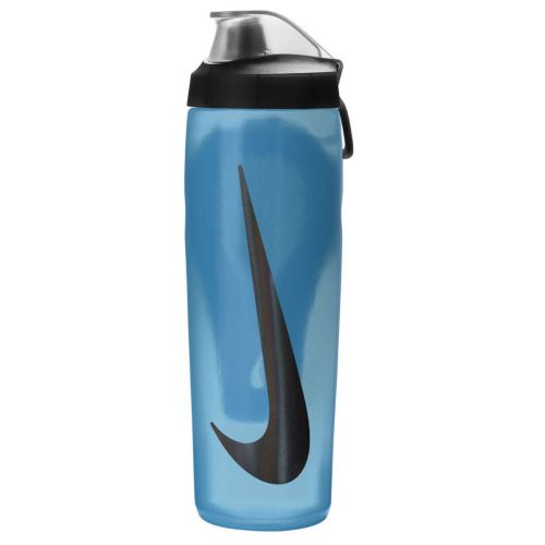 Бутылка для воды Nike Refuel Bottle Locking Lid 24 OZ синій, чорний 709 мл N.100.7668.420.24 (887791745309)